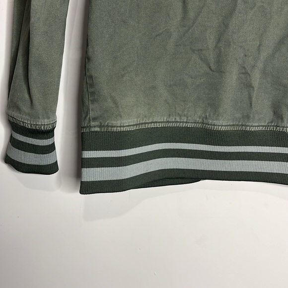 The Hundreds Reloaded Green Varsity Hooded Canvas Jacket Bomb Mens, Size L - Picture 11 of 16